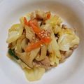 ルミちょ's cooksnap of when they made 鶏モモと玉葱の白味噌漬け濃厚白味噌汁付き.