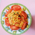 ノンシュガー610's cooksnap of when they made チーズとろける♪チキンとトマトの卵炒め.