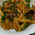 かなじる's cooksnap of when they made 簡単&本格的♪鰻のタレでコク旨青椒肉絲♡.