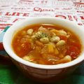 赤い電話's cooksnap of when they made お豆と野菜の食べるスープ✿ミネストローネ.