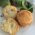 ｱｲﾊﾅ's cooksnap of when they made 鮭ときのこのクリーミーなコロッケ.