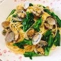 Melina87's cooksnap of when they made 菜の花とあさりのパスタ.