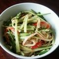コラ・コーラ's cooksnap of when they made 3分★ヘルシー【エノキと胡瓜の中華和え】.