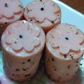 有希-yuki-'s cooksnap of when they made お弁当に♪魚肉ソーセージのお花.