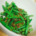 みかん警察's cooksnap of when they made 基本のいんげんの胡麻和え.