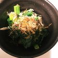 りんごのポタージュ's cooksnap of when they made 菜の花 辛子風おひたし.