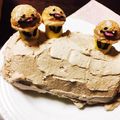 ぽぽぽてぽ's cooksnap of when they made なめこのキャラケーキ.