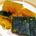 美猫0120's cooksnap of when they made おふくろの味 かぼちゃの煮物.