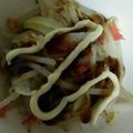 ma___111's cooksnap of when they made レンジで簡単♪もやしのやきそば風サラダ.