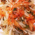 ＊にょにょん＊'s cooksnap of when they made もやしのキムチ納豆炒め.