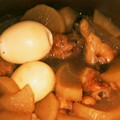 ゆぅきみ。's cooksnap of when they made 激うま手羽元と大根のさっぱり煮込み☆.