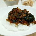 ☆lino☆lino's cooksnap of when they made 簡単！ほうれん草たっぷりドライカレー.