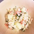 lechecara's cooksnap of when they made 大葉とかにかまの和風ポテトサラダ.