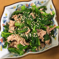 桃的美しき日々's cooksnap of when they made ツナとおいしい菜のぽん酢和え๑´ڡ`๑.