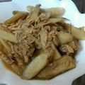 三児prl母's cooksnap of when they made ゴボウとシーチキンの煮物.