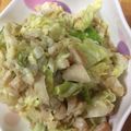 ゆうぴい♡'s cooksnap of when they made 煮魚リメイク★キャベツと煮魚のマヨ和え.