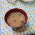ラリー＆サラ's cooksnap of when they made 豆腐となめこの味噌汁.