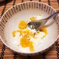 ノビル's cooksnap of when they made 離乳食中期〜みかんのカッテージチーズあえ.