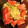 クックPOFV8M☆'s cooksnap of when they made ささみと春キャベツの梅おかかサラダ.