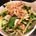 MS1014's cooksnap of when they made 生で食べる！小松菜と大根のサラダ.