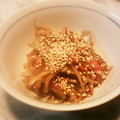 matiyo's cooksnap of when they made 大根と人参の皮でキンピラ.