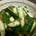 fnami's cooksnap of when they made きゅうりの梅と鰹節としそ和え.