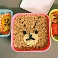☆★しろくまさん★☆'s cooksnap of when they made ジャッキー☆くまのがっこう☆キャラ弁.