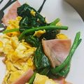 まかろん91's cooksnap of when they made ホテルの朝食風♪洋風ポパイソテー.