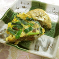 ☆Rokko☆'s cooksnap of when they made レンジで秋刀魚のかば焼きとニラの卵焼き.