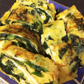 みさりママ's cooksnap of when they made 卵焼き★ほうれん草入れちゃった.