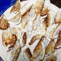 ｙｕｋｉｏｎｎａ's cooksnap of when they made 餃子の皮deタコス風♡包み揚げ.