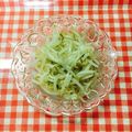 うりこ☆'s cooksnap of when they made 節約時短もやし鶏ガラスープ素いりごま副菜.