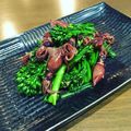 カ\ぉﾘんご's cooksnap of when they made 菜の花とホタルイカのガーリックバター炒め.