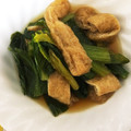 komasan♪'s cooksnap of when they made 小松菜と油揚げの煮浸し.