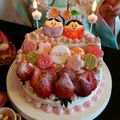 イン ディ's cooksnap of when they made ひなまつりに♪ひな壇ケーキ（2段＆3段）.