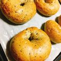 ｱﾕﾑﾝ's cooksnap of when they made りんごと紅茶のベーグル.