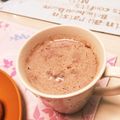 まなみ518's cooksnap of when they made ホットチョコレートバナナミルク.