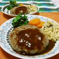 赤い電話's cooksnap of when they made デミグラスハンバーグ.