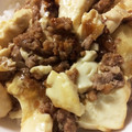 くっくはるちゃん's cooksnap of when they made 節約 豚挽き肉豆腐の甘辛炒め 簡単ウマイ.