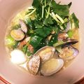 修行だ！たにし's cooksnap of when they made あさりと三つ葉の味噌ラーメン.