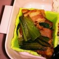 ♥ミルクティ♥'s cooksnap of when they made 超簡単☆小松菜とベーコンの炒め物.