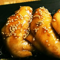 oksmnko's cooksnap of when they made 簡単☆美味い！すき焼きのたれで手羽先☆.