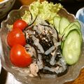 B子chan's cooksnap of when they made ひじきとツナ、糸寒天のサラダ.