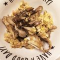 Sat2513's cooksnap of when they made まいたけとツナのスクランブルエッグ.