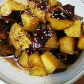 たぼーん's cooksnap of when they made フライパン&レンジで☆揚げない大学芋.