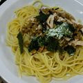あいあいママさん's cooksnap of when they made ＊簡単＊ 塩昆布とツナで納豆スパゲッティ.