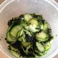 chamamaz's cooksnap of when they made 胡瓜とわかめの酢の物.