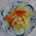 イチゴ、イチゴ。's cooksnap of when they made キャベツのポン酢和え.