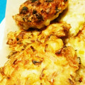 ミカ★ヅキ's cooksnap of when they made 豚小間と紅ショウガのお好み焼風天ぷら.