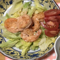 kyan_a's cooksnap of when they made 簡単♡揚げない海老マヨdeデリ風サラダ♡.
